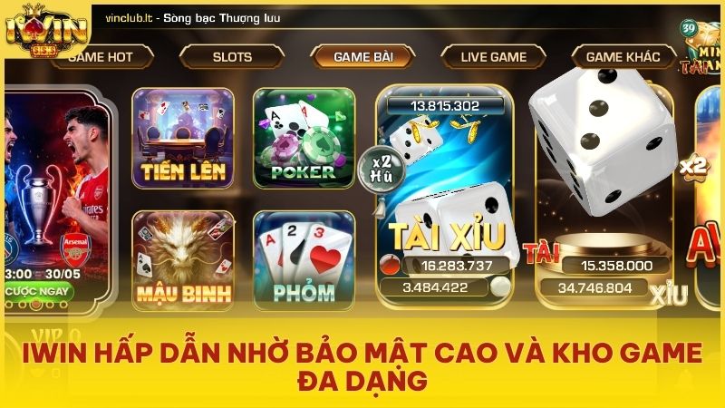 Những ưu điểm vượt trội tạo nên danh tiếng sòng bạc thượng lưu của hệ thống cổng game Iwinclub.