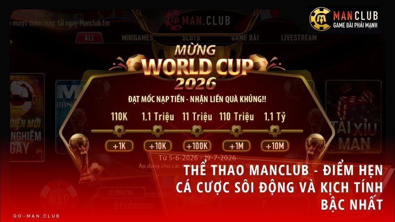 Chủ động cập nhật đường link chính hãng tại kênh Manclub để cài đặt ứng dụng chuẩn xác và bảo mật tài khoản.